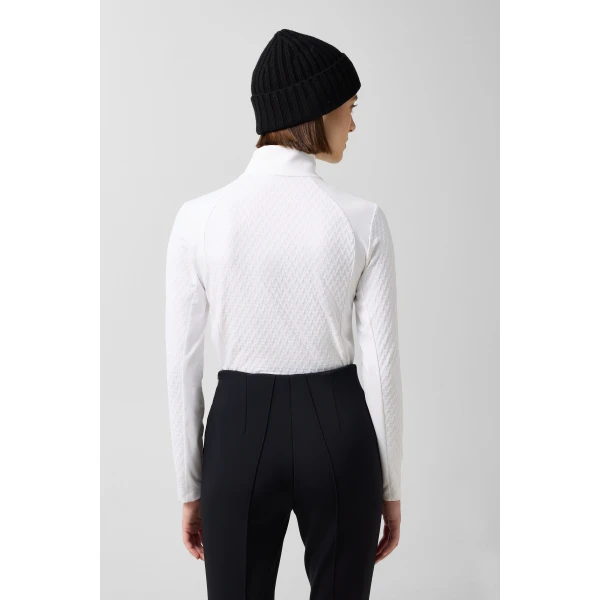Bogner Claya First Layer in Off White, view 4 | Long Sleeve | Coveti