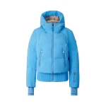 Bogner Dea Down Ski Jacket in Cyan-Blue | Jackets | Coveti