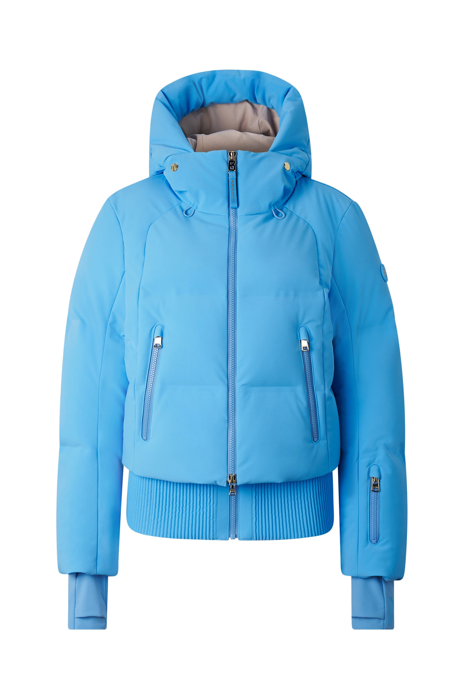 Bogner Dea Down Ski Jacket in Cyan-Blue Bogner Dea Down Ski Jacket in Cyan-Blue | Jackets | Coveti