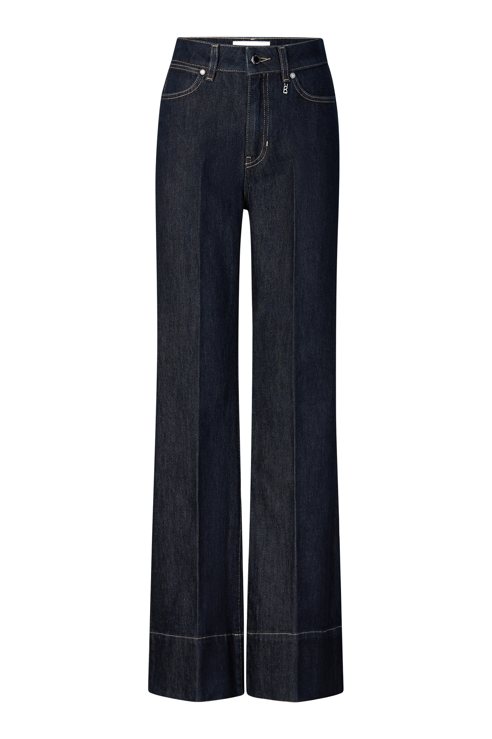 Bogner Devin Flared Fit Jeans in Dark Denim Blue Bogner Devin Flared Fit Jeans in Dark Denim Blue | Denim | Coveti