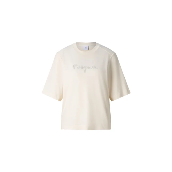 Bogner Dorothy Cotton T-Shirt in Off White | T-shirts | Coveti