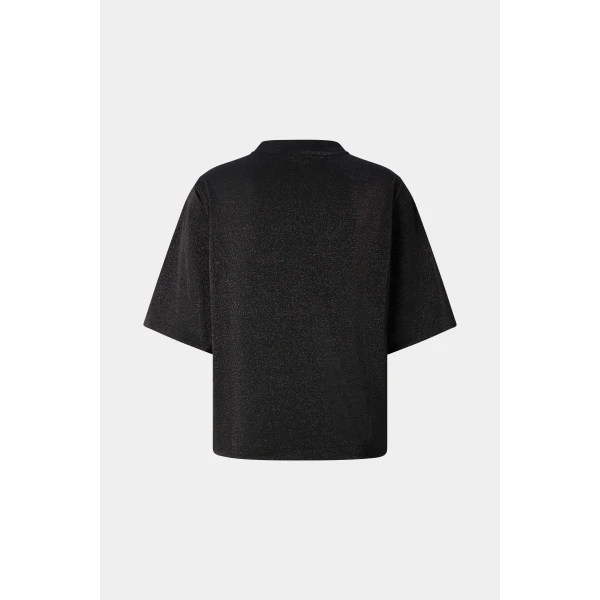 Bogner Dorothy Jersey T-Shirt in Black, view 2 | T-shirts | Coveti