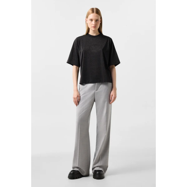 Bogner Dorothy Jersey T-Shirt in Black, view 5 | T-shirts | Coveti