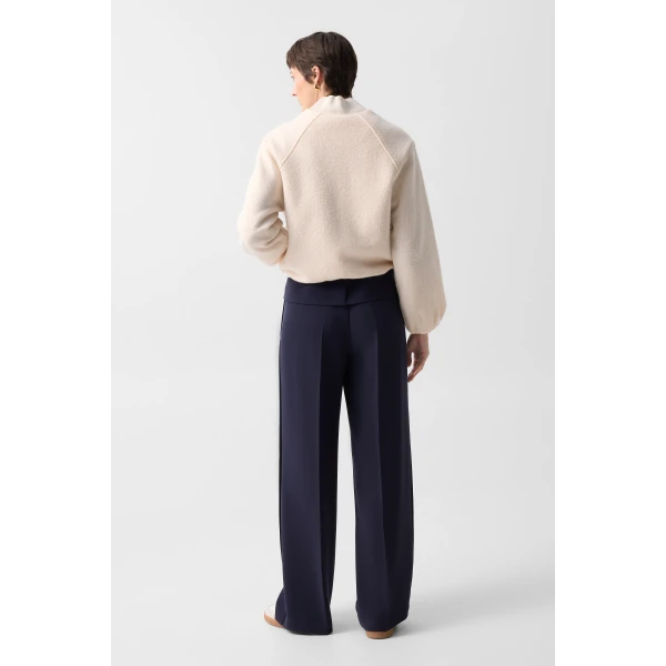Bogner Editha Woollen Blouson in Cream, view 5 | Jackets | Coveti