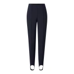 Bogner Elaine Softshell Stirrup Trousers with Gussets in Navy | Pants | Coveti