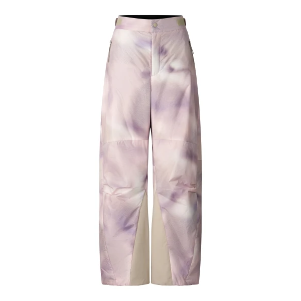 Bogner Eliani Ski Trousers in Pink, Purple and Beige | Pants | Coveti