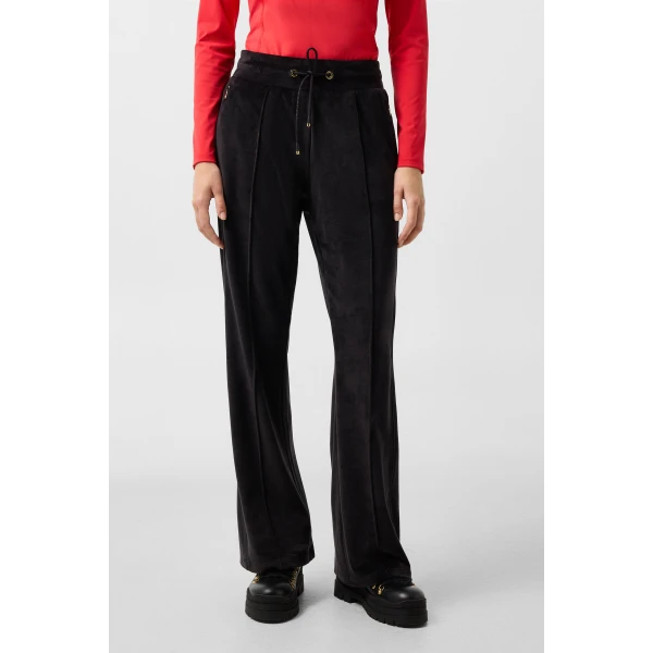 Bogner Felice Velvet Trousers in Black, view 3 | Sweatpants | Coveti