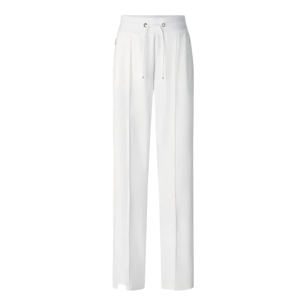 Bogner Felice Velvet Trousers in Off White | Sweatpants | Coveti