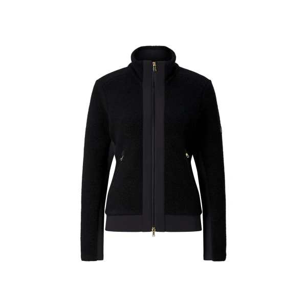 Bogner Fjella Mid-Layer Terry Jacket in Black | Jackets | Coveti