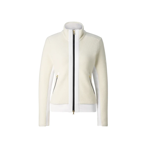 Bogner Fjella Mid-Layer Terry Jacket in Off White | Jackets | Coveti