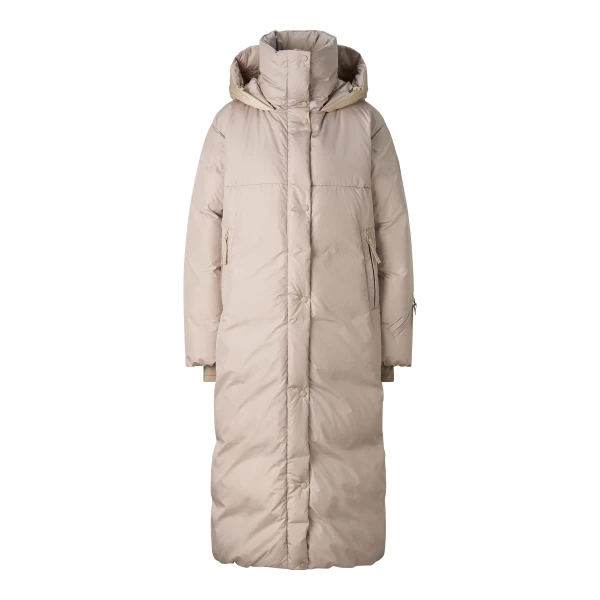 Fleury Down Coat in Beige