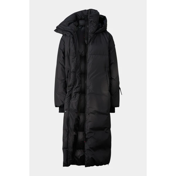 Bogner Fleury Down Coat in Black, view 2 | Coats | Coveti