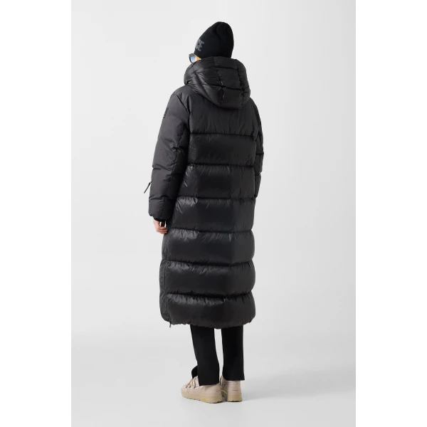Bogner Fleury Down Coat in Black, view 5 | Coats | Coveti