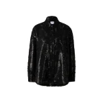 Bogner Florence Sequinned Shirt Blouse in Black | Shirts | Coveti