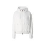 Bogner Francine Velvet Jacket in Off White | Hoodies | Coveti