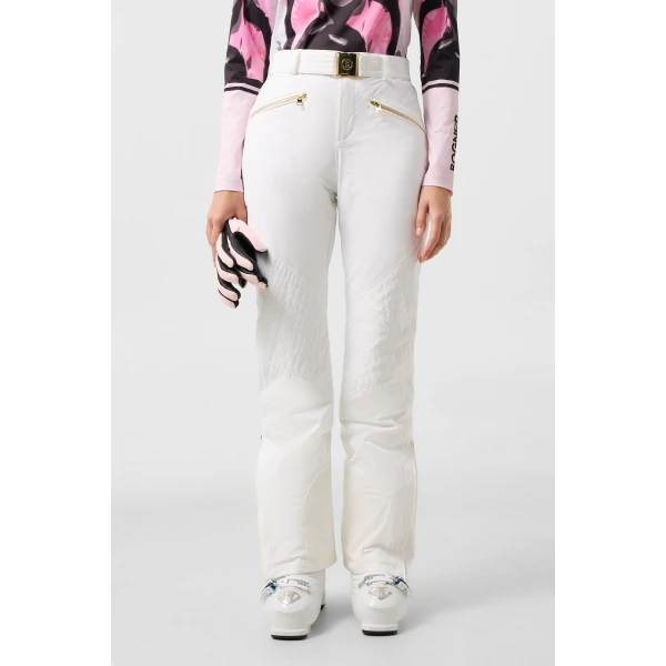 Bogner Franzi Ski Trousers in Off White, view 3 | Pants | Coveti