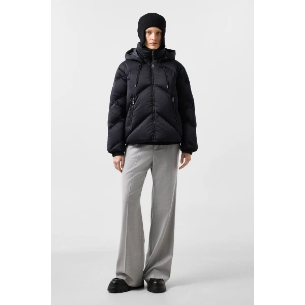 Bogner Georgia Down Jacket in Black, view 6 | Jackets | Coveti