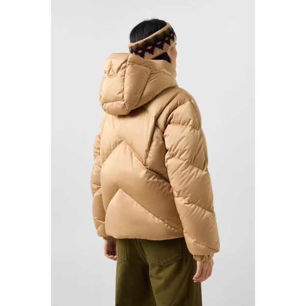 Bogner Georgia Down Jacket in Camel, view 5 | Jackets | Coveti