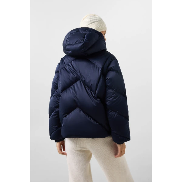 Bogner Georgia Down Jacket in Navy, view 5 | Jackets | Coveti