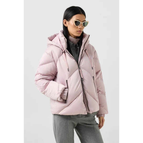 Bogner Georgia Down Jacket in Rose, view 4 | Jackets | Coveti