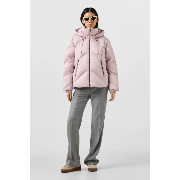 Bogner Georgia Down Jacket in Rose, view 6 | Jackets | Coveti