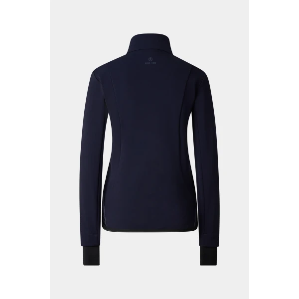 Bogner Gilian Hybrid Jacket in Navy, view 3 | Jackets | Coveti