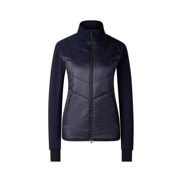 Bogner Gilian Hybrid Jacket in Navy | Jackets | Coveti
