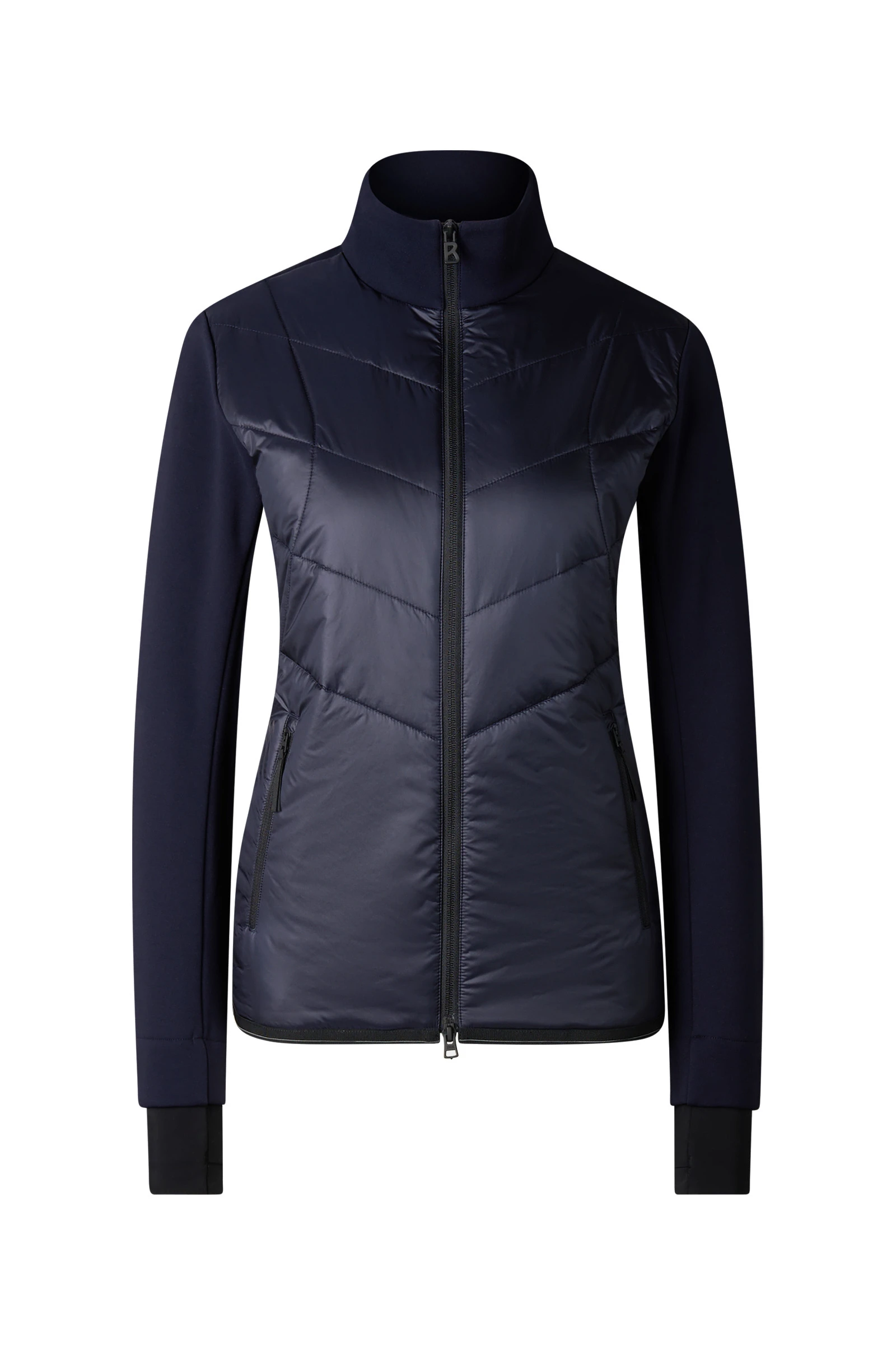 Bogner Gilian Hybrid Jacket in Navy Bogner Gilian Hybrid Jacket in Navy | Jackets | Coveti
