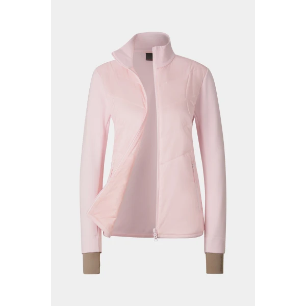 Bogner Gilian Hybrid Jacket in Pink, view 2 | Jackets | Coveti