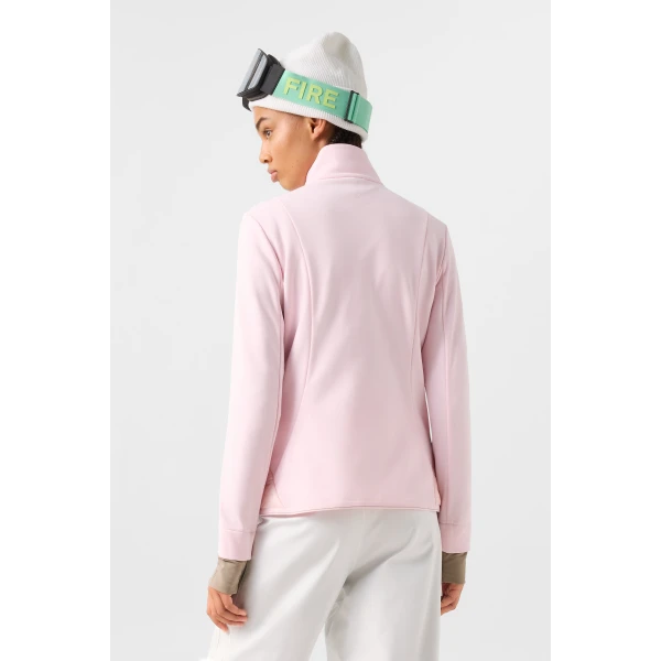 Bogner Gilian Hybrid Jacket in Pink, view 5 | Jackets | Coveti
