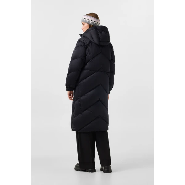 Bogner Ginny Down Coat in Black, view 5 | Coats | Coveti