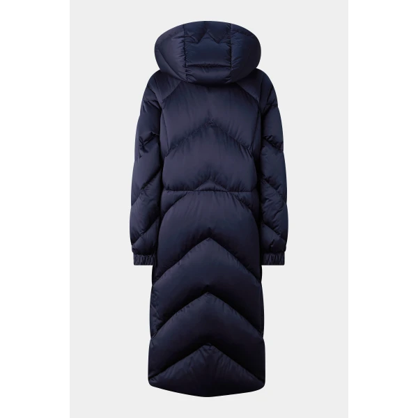 Bogner Ginny Down Coat in Navy, view 3 | Coats | Coveti