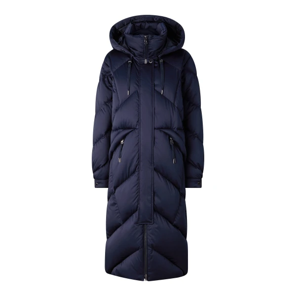 Bogner Ginny Down Coat in Navy | Coats | Coveti