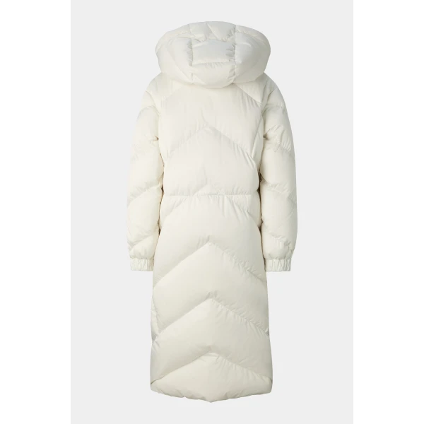 Bogner Ginny Down Coat in Off White, view 3 | Coats | Coveti
