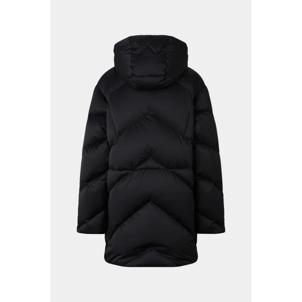 Bogner Glenda Down Parka in Black, view 3 | Coats | Coveti