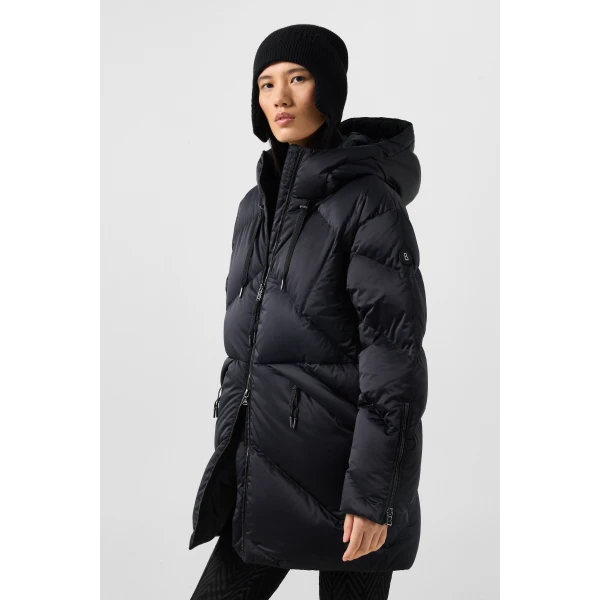 Bogner Glenda Down Parka in Black, view 4 | Coats | Coveti