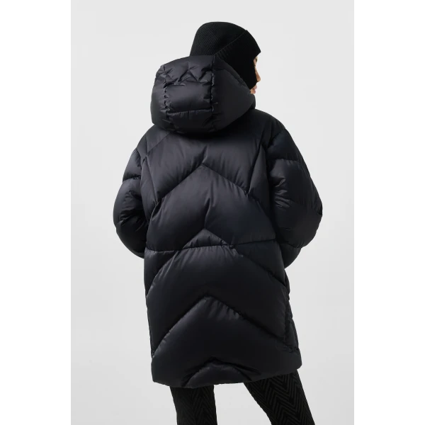 Bogner Glenda Down Parka in Black, view 5 | Coats | Coveti