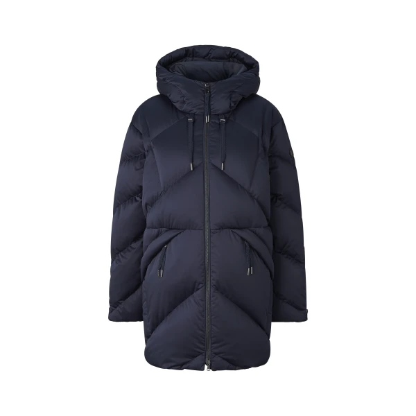 Bogner Glenda Down Parka in Navy | Coats | Coveti