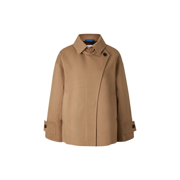 Harmony Virgin Wool Jacket in Camel