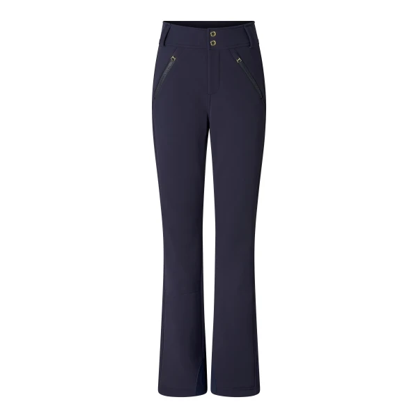Bogner Hazel Softshell Ski Trousers in Navy | Pants | Coveti