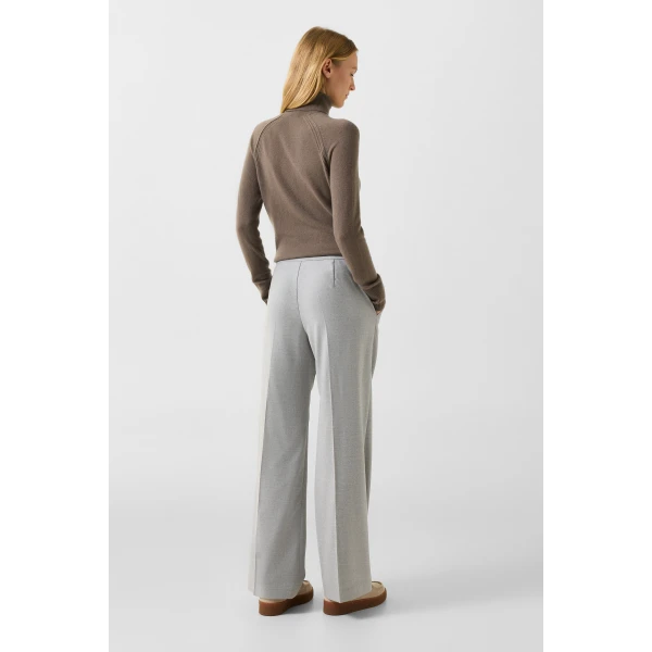 Bogner Hermia Marlene Trousers in Grey, view 4 | Tailored pants | Coveti