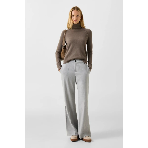 Bogner Hermia Marlene Trousers in Grey, view 5 | Tailored pants | Coveti
