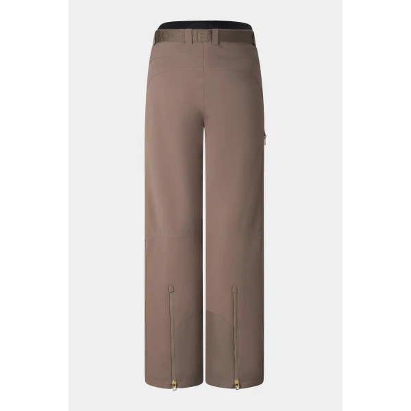 Bogner Ilka Ski Trousers in Taupe, view 2 | Pants | Coveti