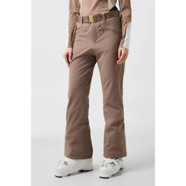 Bogner Ilka Ski Trousers in Taupe, view 3 | Pants | Coveti