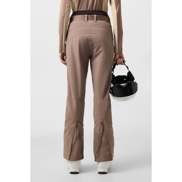 Bogner Ilka Ski Trousers in Taupe, view 4 | Pants | Coveti