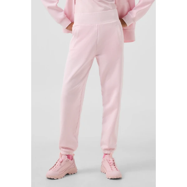 Bogner Ilmi Cotton Joggers in Pink, view 3 | Sweatpants | Coveti