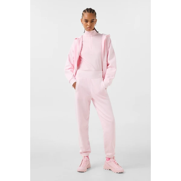 Bogner Ilmi Cotton Joggers in Pink, view 5 | Sweatpants | Coveti