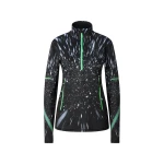 Bogner Ilvy First Layer in Black, White and Neon Green | Long Sleeve | Coveti