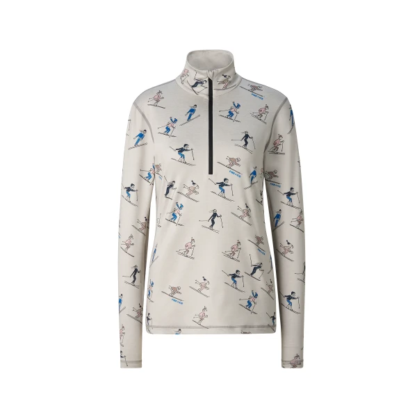 Bogner Ilvy First Layer in Grey, Blue, Black and Pink | Long Sleeve | Coveti