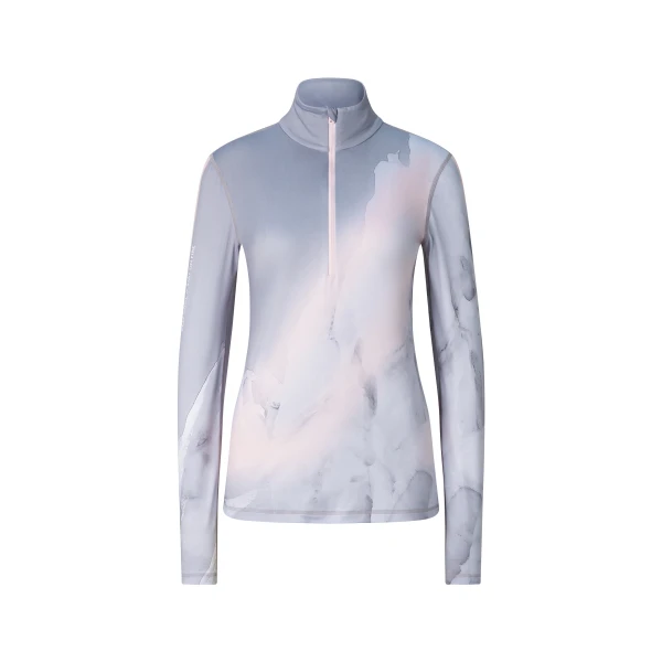 Bogner Ilvy First Layer in Grey and Pink | Long Sleeve | Coveti